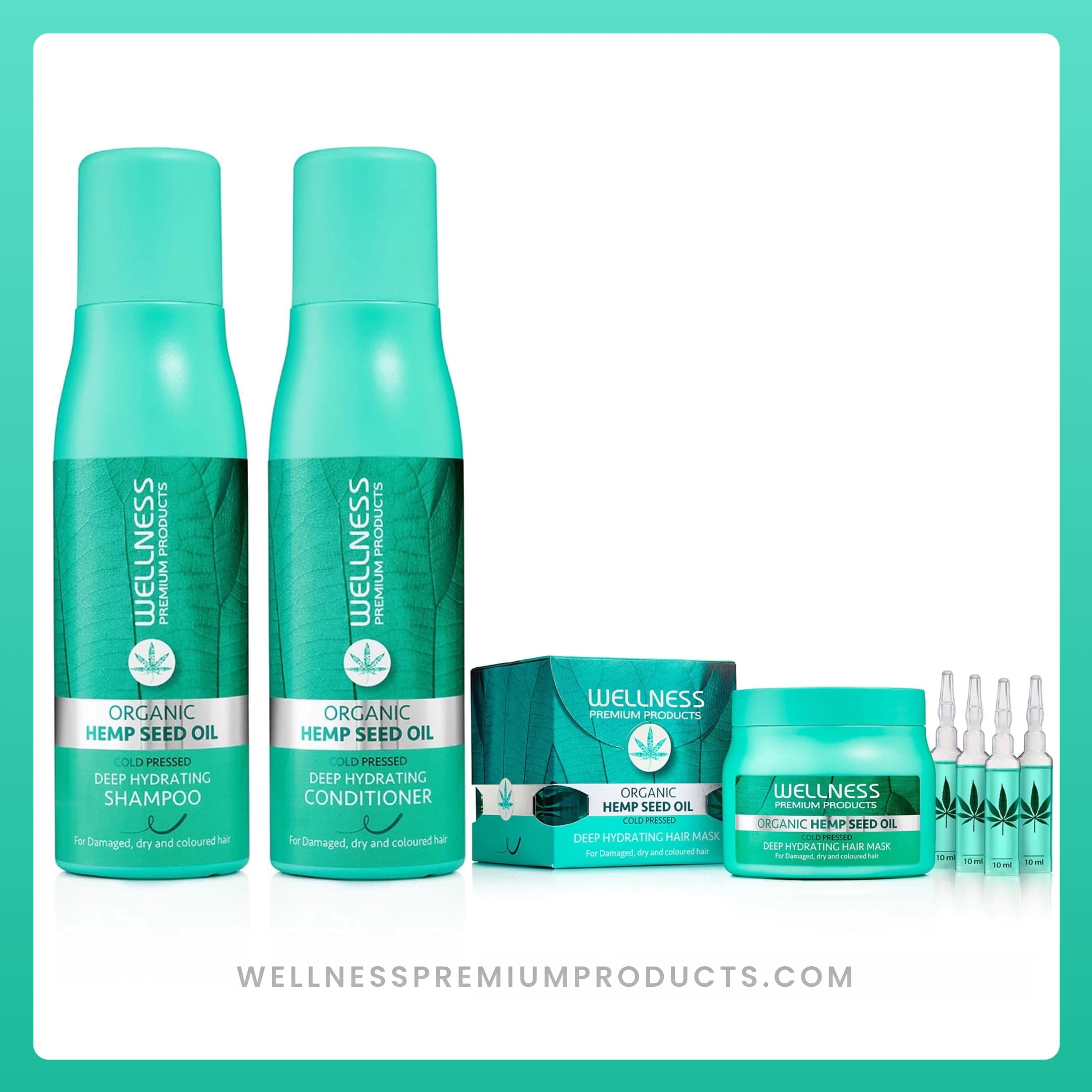 Hydration Bundle: Shampoo, Conditioner, and Hair Mask