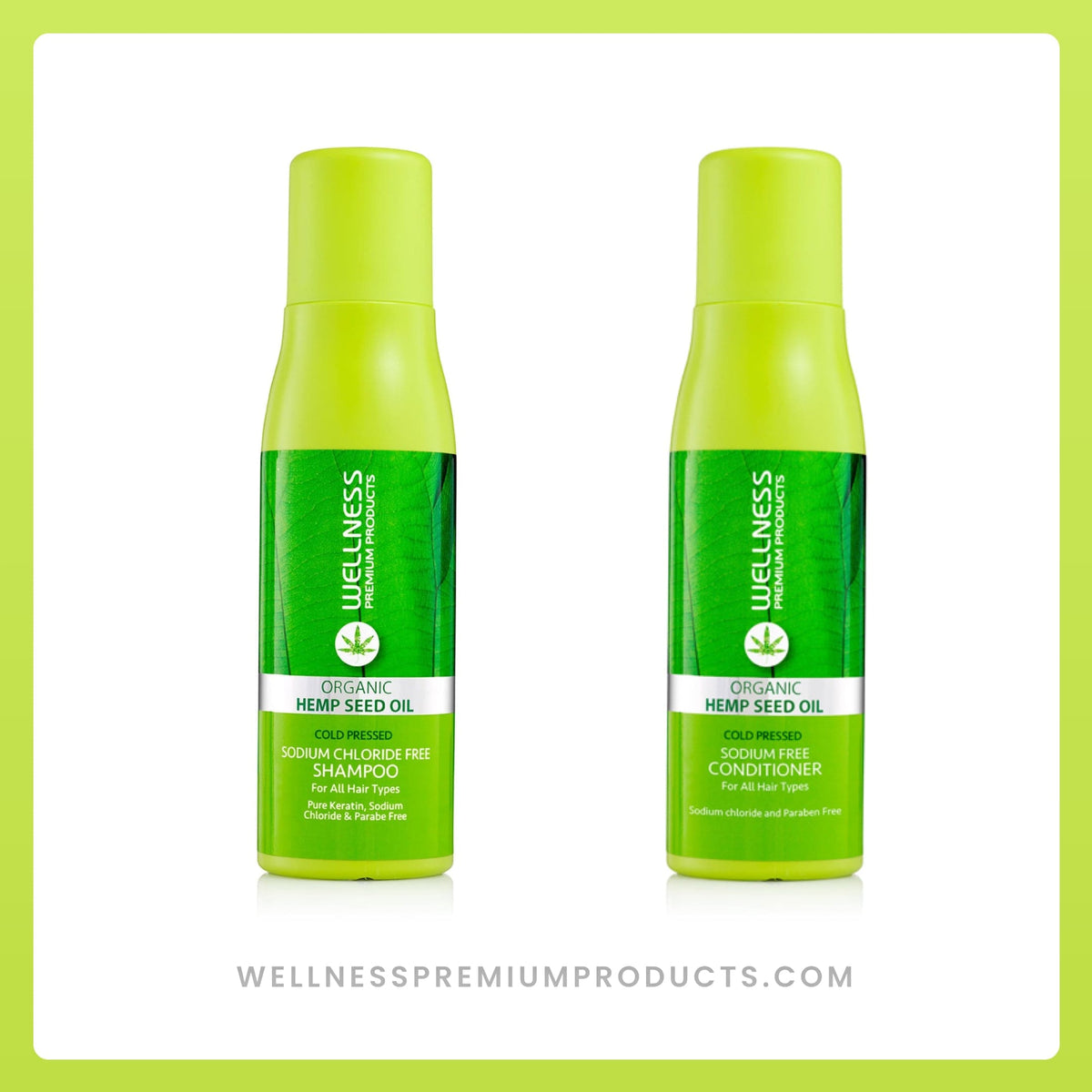 Based Bundle Shampoo Intensive Bundle: Shampoo and Conditioner – Wellness Premium Products